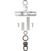 Canomo Light Fixture Cross Bar Kit, Lighting Screw Collar Loop