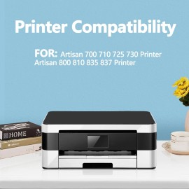 MOLIMER 98 T098 Ink 7-Pack for Epson Artisan 725 700 800 810 837 710 730 835