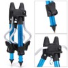 Foldable Multipurpose Fishing Rod Bracket Tripod Beach Long Range Aluminum