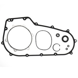 Prewired 2006-2017 Softail & Dyna Primary Gasket Kit Clutch Cover Seal for Harley 2007-2017 Softail and 2006-2017 Dyna FXD Models