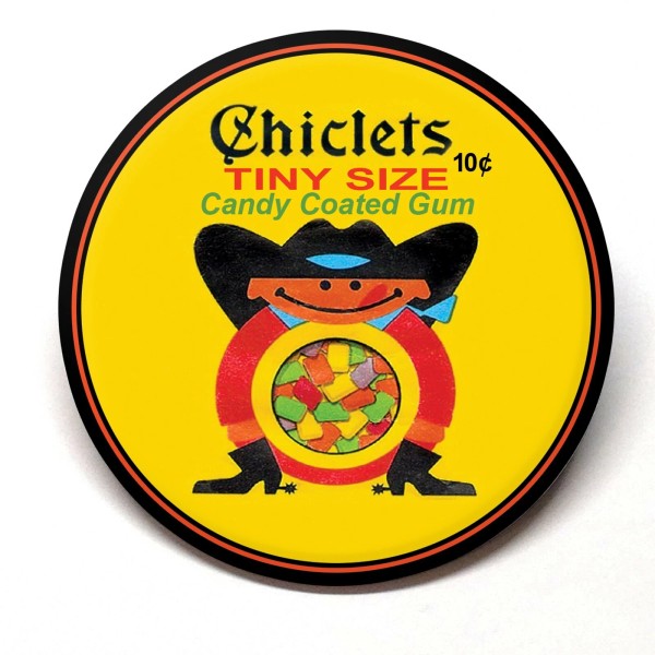 Unbranded Chiclets Gum Cowboy Fridge Magnet BUY 3 GET 4