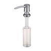 Ximlike Chrome Soap Dispenser for Kitchen Sink Built in, ABS