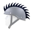 Hot Rides Punk Rubber Mohawk Warhawk Wig Accessory Stick On