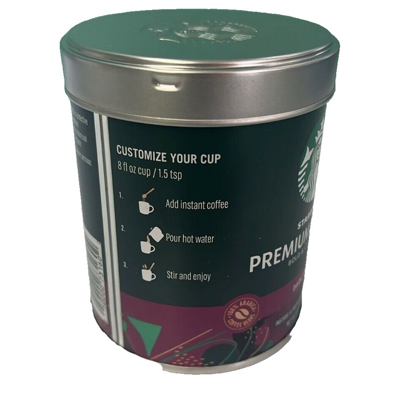 Starbucks Premium Instant Coffee, Bold & Chocolaty, Dark Roast 3