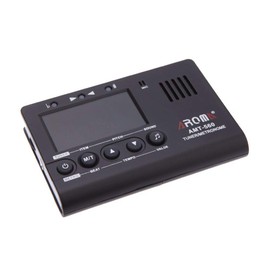 GOSONO AMT-560 Electric Guitar Tuner AT-101 Mini Size Clip-on LCD Digital Guitar Piano Tuner Metronome Backlight Digital Metronome Tuner for Guitar Piano violao (AMT-560 Electric Guitar Tuner)