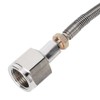 DIN477 36in Spring Hose Electroplate CO2 Adapter Kit with Release