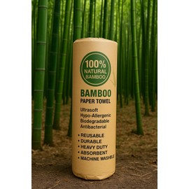 Eco-Friendly Bamboo Fiber Wipes – Reusable, Wet & Dry Use, Machine Washable, High Water Absorption