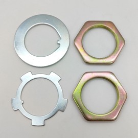 43521-60011 Front Axle Hub Spindle Lock Nut Washer Kit for Toyota 4Runner 2.4L 3.0L 1984-1995