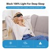Amandir 100% Blackout Sleep Masks for Women Men - Zero