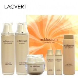LG Lacver Lee Blossom 2.5 Piece Set Skin + Lotion + Cream / 엘지 라끄베르 리 블라섬 2.5종 세트스킨+로션+크림