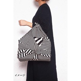 Sanyo Shoji KONOMI Bath Rob, 24 Width Stripe, Black, 06-051032, Approximately 38.2 inches (97 cm) Width