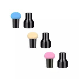 버섯머리 메이크업 퍼프 퍼프 메이크업퍼프 화장스펀지 버섯머리퍼프 [엘로] Mushroom Head Makeup Puff Makeup Sponge Mushroom Head Puff [Elo]