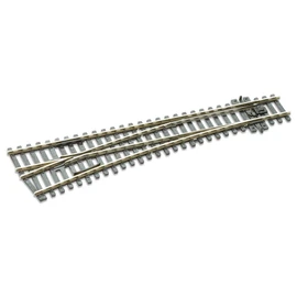 Peco HO Scale Code 100 Insulfrog #6 Left-Hand Turnout