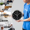 HITO 10 Inch Silent Wall Clock Battery Operated Non Ticking