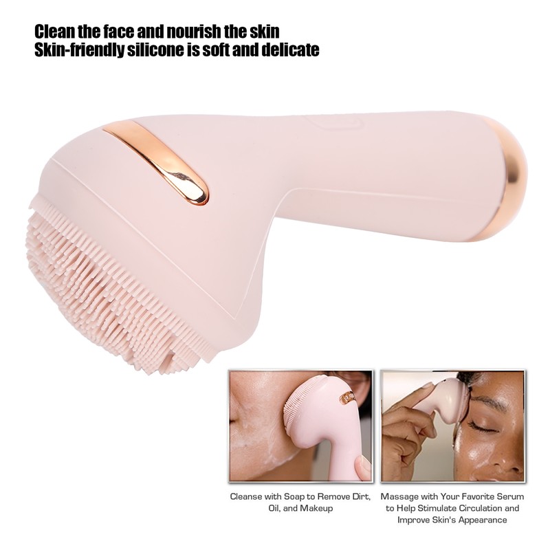 Silicone Face Cleaner Electric USB Rechargeable Waterproof Face Deep Cleaning