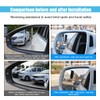 Fan Shape Blind Spot Car Mirror - 2" Frameless HD