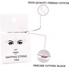 Microblading Eyebrow Marker Wire Line Tool, Cadena de mapeo pre-entintado