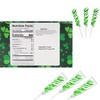 Fruidles St. Patrick's Day Twist Lollipops, Party Favor Box -