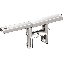 Radiator Console for Flat Radiators Ribbed Radiator Height Adjustable Approx. 19 x 65 cm Galvanised Heating Holder