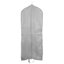 Breathable Fur Coat & Suit/Dress Garment Bag, 60 Inches with Handles (Gray)