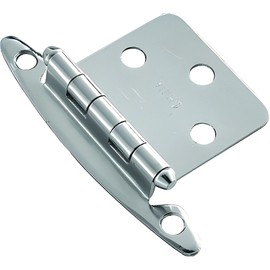 Hickory Belwith Lot of (4) Hickory P139-26 Surface Mount Cabinet Hinge Polished Chrome