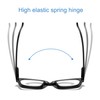 COVESATO Oprah Style Reading Glasses for men women Square Blue