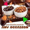 Dark Chocolate Covered Almonds | 2 Lb Bulk Bag |