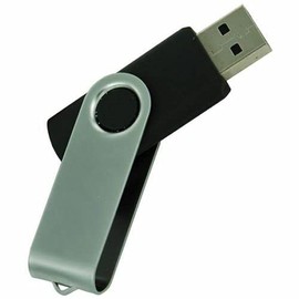 USB Flash Drive Memory Stick Fold Storage USB (8GB, Black)