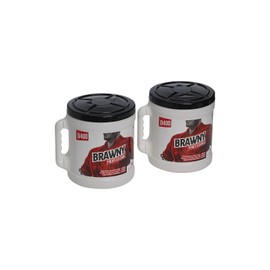 Brawny Professional D400 Durable Fibers Cleaning Wipers, 13-inch x 9.9-inch, Orange, 200 Sheets/Roll, 200 Wipers/Box (20040)