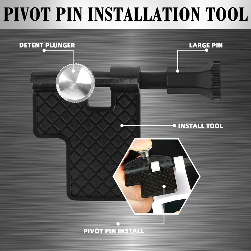 BESTNULE Upgrade Roll Pin Punch Set, Punch Set with Replaceable