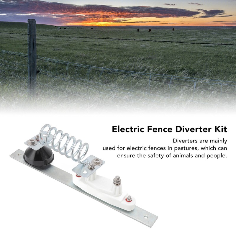 Electric Fence Diverter Kit High Hardness Rust Proof Easy to