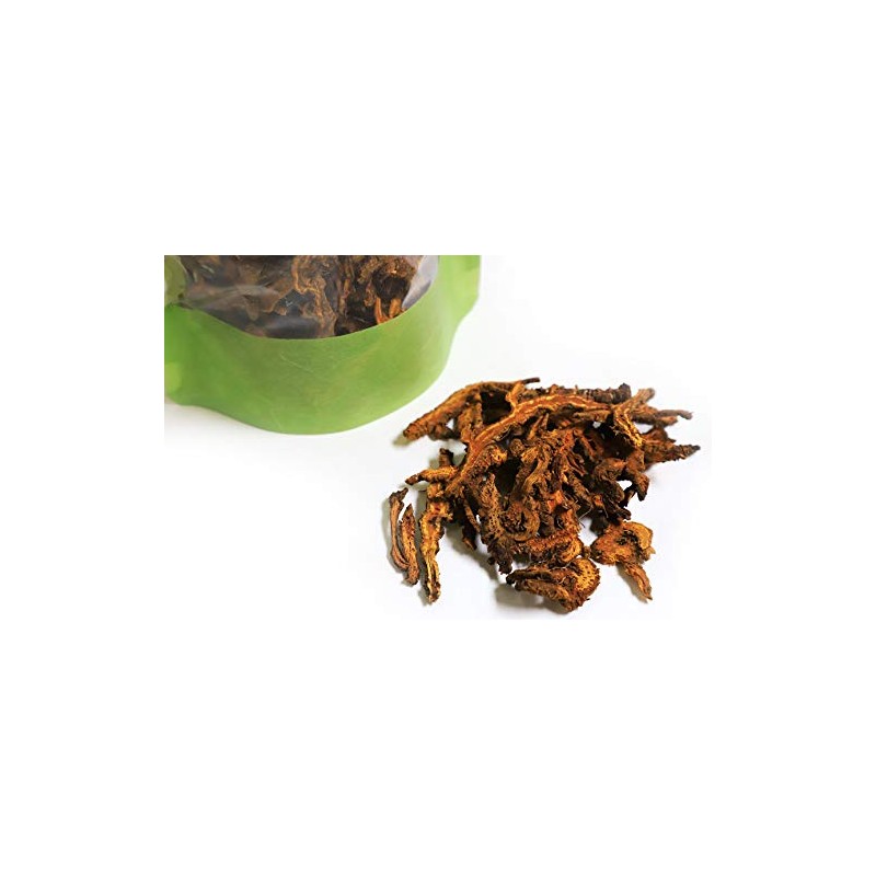 NEW PACKAGING Rhizoma Coptidis Goldthread Huang Lian 黄莲 Dried 4