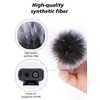 SUNMON Furry Mic Windscreen for DJI Mic, Furry Mic Cover