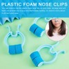 KAEGOUSY 6 Pcs Nose Stop Clips Plastic Foam Nose Clips