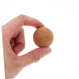 FRCOLOR 4pcs Miniature Foosball Balls Wooden Table Soccer Accessories for Indoor Games Replacement for Broken Balls Suitable for Home Bar and Shopping Mall Use