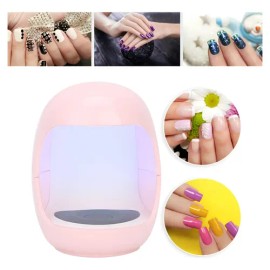 Lampara Uñas Uv Led Para Esmalte De Uñas En Gel Portatil                                                                                              