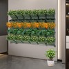 WANLECY Vertical Wall Planter with 30 Pots, Self Watering Vertical