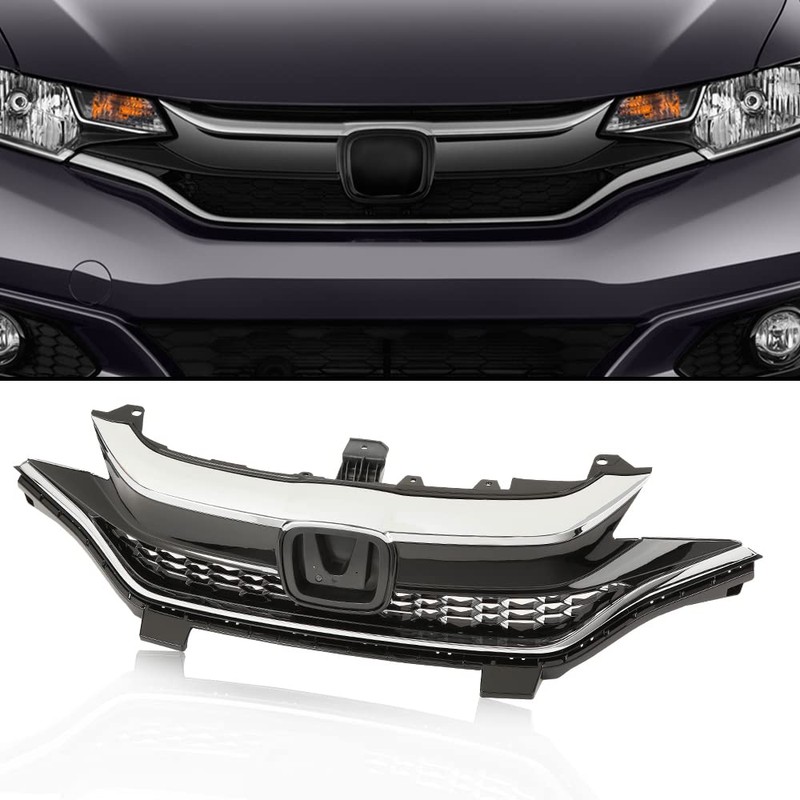PIT66 Front Upper Bumper Grille Compatible with 2018 2019 2020