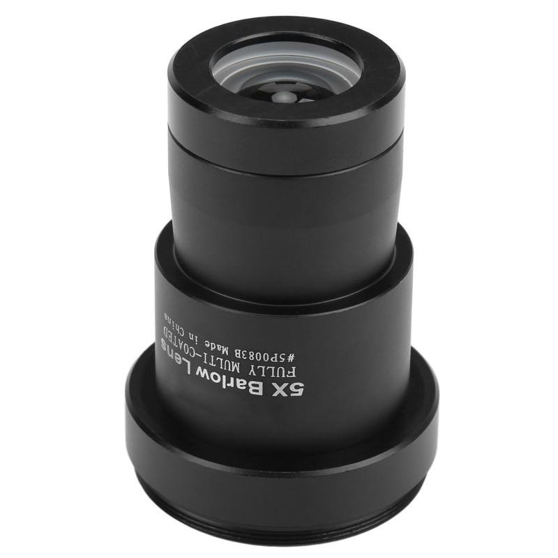 Barlow Lenses 1.25in 5X Green Film Telescope Barlow Lenses with