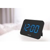 BALDR Table Clock Big Time Display with Blue Backlight