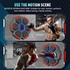 TGHIJKK 2024 Smart Music Boxing Machine: Home Wall-Mounted Training Gear