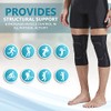 Bodyprox Knee Compression Sleeve for Men and Women (2 Pack),