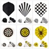 WIN.MAX Dart Flights, Standard Dart Flights 90 Pieces per Pack