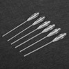 6Pcs Acrylic Large Sinking Floats Fishing Accessory Ecofriendly Transparent White(20g