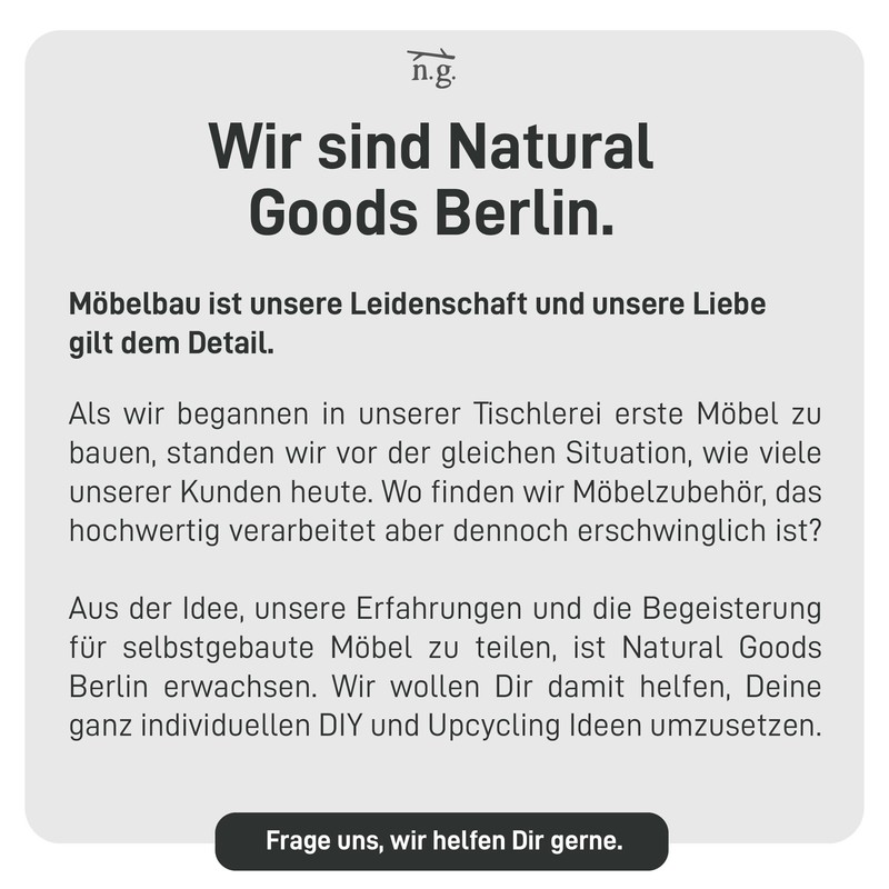 2x Natural Goods Berlin | Pankow Shelf Brackets | Design