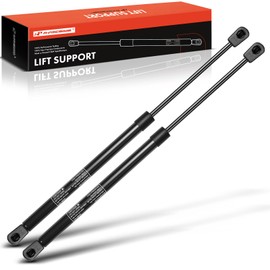 A-Preimum Rear Window Glass Lift Supports Shock Struts Replacement for Jeep Wrangler TJ 1997-2006 with Hardtop 2-PC Set