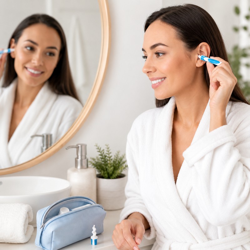Silicone Spiral Ear Cleaning Tool for Personal Care – Washable