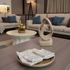 LAIKEARTS Abstract Modern Ribbon Decorative Sculpture, Knot Sculptures,Home Decor,Coffee Table