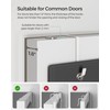 SONGMICS Over-Door Storage Organiser, Hanging Storage with 4 Compartments, Wardrobe