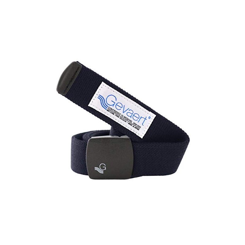 Gevard Black Buckle Belt, Center Line, Made in Japan, GI